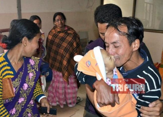 3 months old baby died in Tripura allegedly after Vaccination
